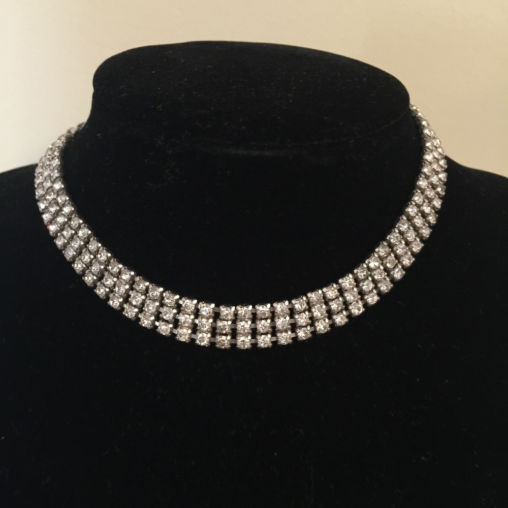 Vintage Rhinestone Choker/Necklace